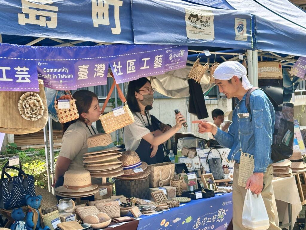 ▲臺灣社區工藝受到日本工藝職人的讚賞。（圖/工藝中心 提供）