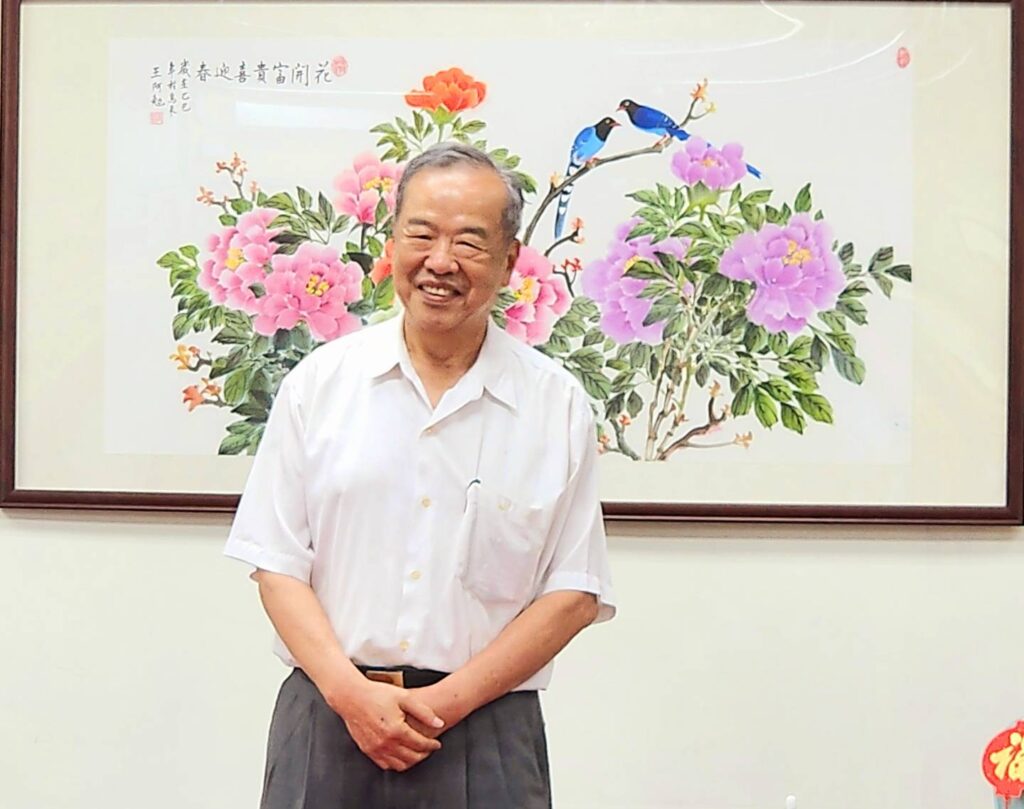 ▲前金門縣議會議長王水彰強調王阿勉理事長在推動兩岸文化交流事務中，扮演正向積極性的角色。（記者 辛澎祥/攝）