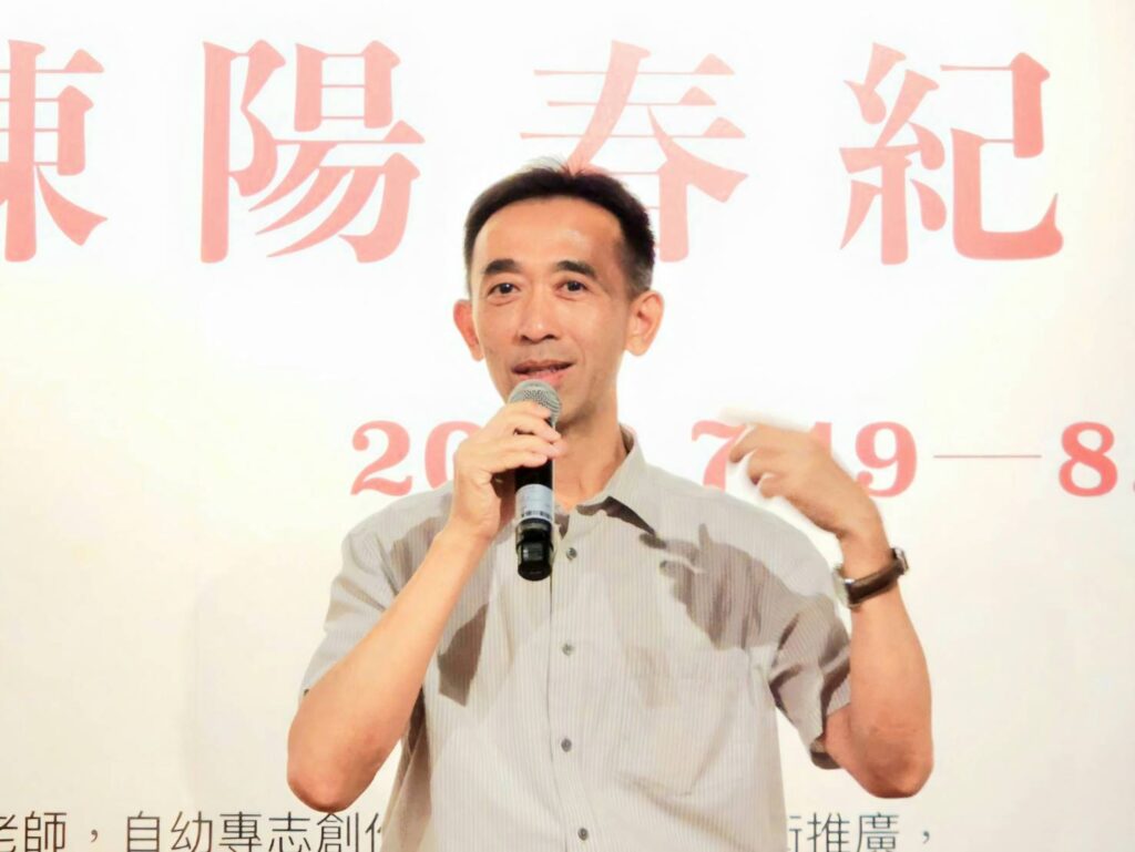▲國立國父紀念館館長王蘭生，未來新館重新開放啟用後，將邀請民眾和國父一起作夢。（記者 辛澎祥/攝）