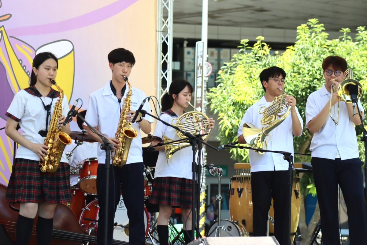 爵士音樂進入校園課程   中市青年學子成果展演   歡樂音符洋溢