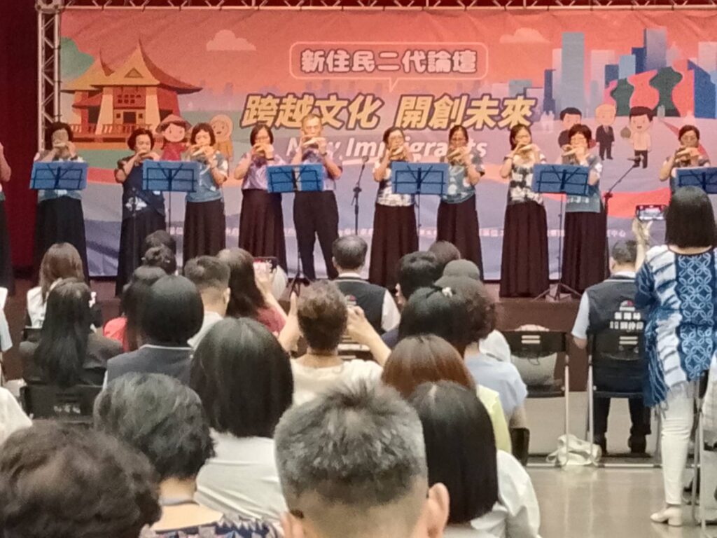 ▲ 陶笛節目的音樂演奏,增添了活動會場超高的文藝氣息與觀賞品味。(圖/賴慕芬 提供)