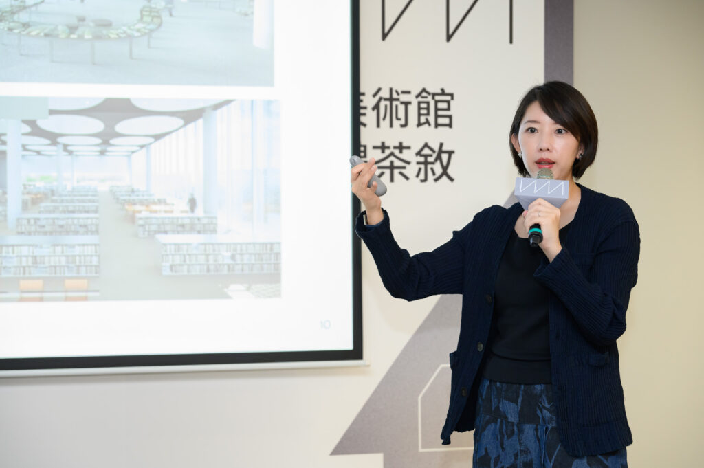 ▲臺中市立美術館館長分享開館展覽亮點。（圖/臺中市立美術館提供）