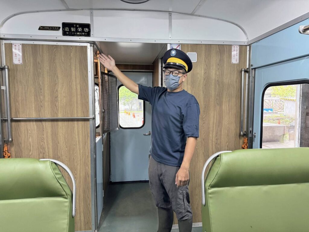 ▲國家鐵道博物館第一階段開放藍皮柴油客車運轉。(圖/鐵博館 提供)