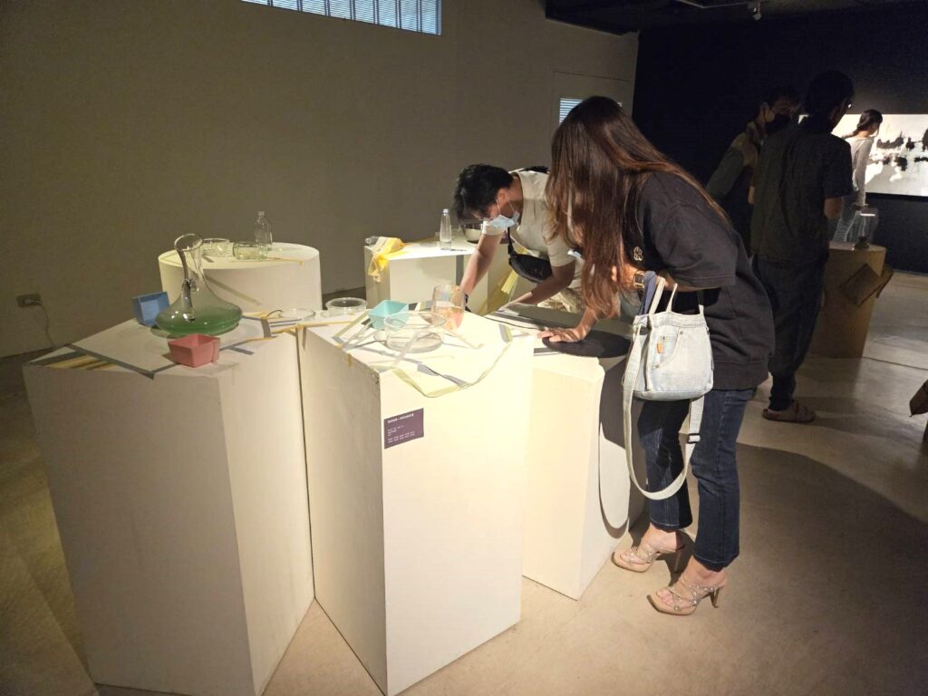 ▲聲紋風景展場作品皆可進行互動。（圖/大墩文化中心提供）
