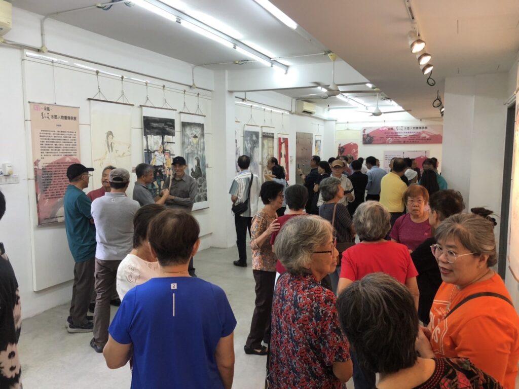 ▲由馬來西亞李奇茂書畫館所主辦的李奇茂百年紀念展，開幕式活動上貴賓雲集，場面熱烈。（圖/李奇茂書畫館 提供）