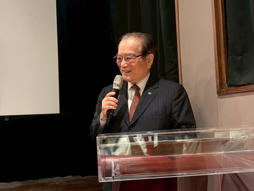 ▲臺鐵董事長鄭光遠致詞時表達對臺鐵新影片的行銷，將樹立企業營運與發展新形象。（圖/臺鐵公司 提供）