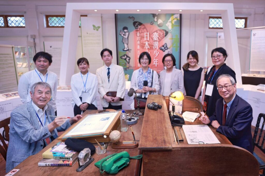 ▲策畫展出的臺日兩方單位代表合影留念。(圖/文化部 提供)