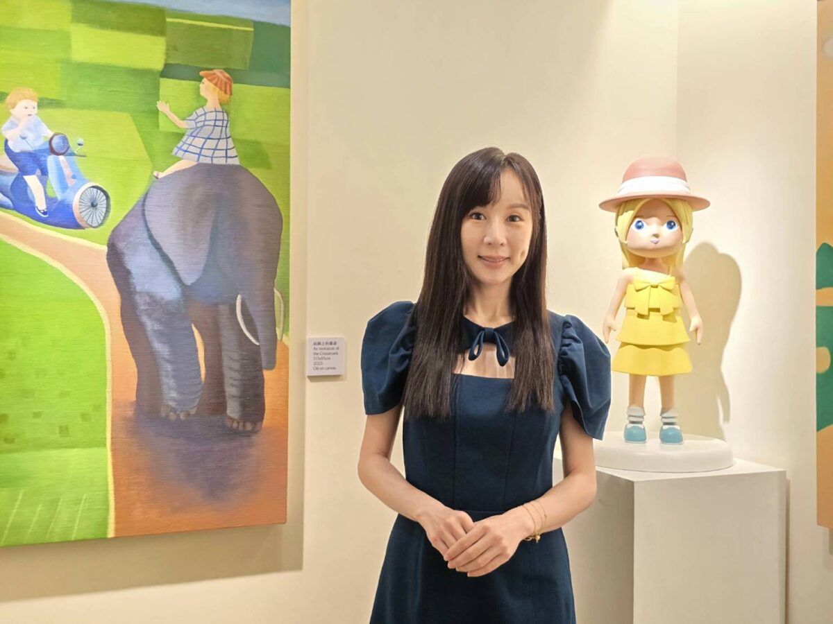 豐富想像  繽粉多彩  江采馨以氣候筆記本關注地球議題為下一頁畫面  存續無盡的愛與熱情