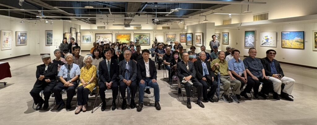 「第88屆臺陽美術特展」開幕式大合照 。(圖/大墩文化中心提供)