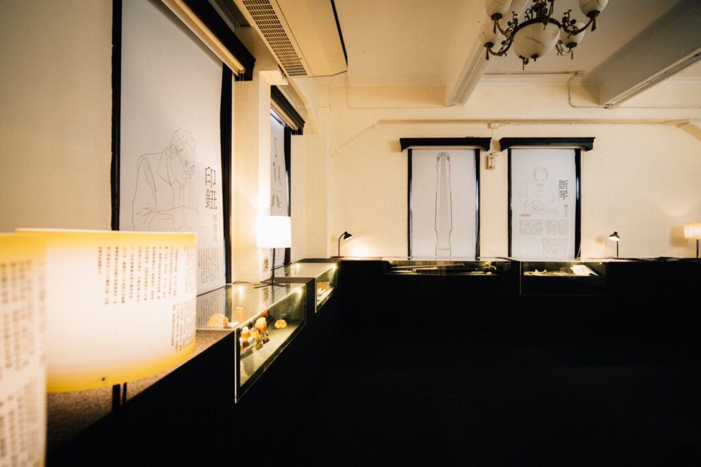 ▲無形文化資產傳統工藝特展展場一偶。(圖/臺北市文化局 提供)