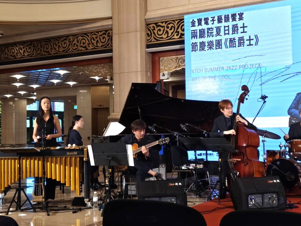 旅美鐵琴手魯千千,今年首度加入演出陣容。(記者 陳安婷/攝)