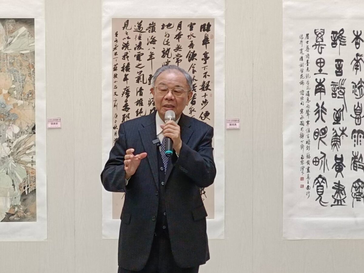 數位發展  AI開路  張炳煌主講傳統書法數位現況與未來  轉型優化書藝榮景  備受期待