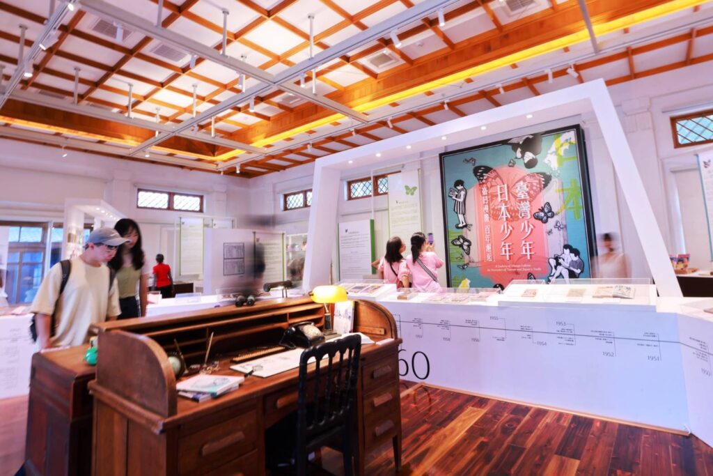▲展出的會場呈現臺日動漫作品豐富的內容。(圖/文化部 提供)