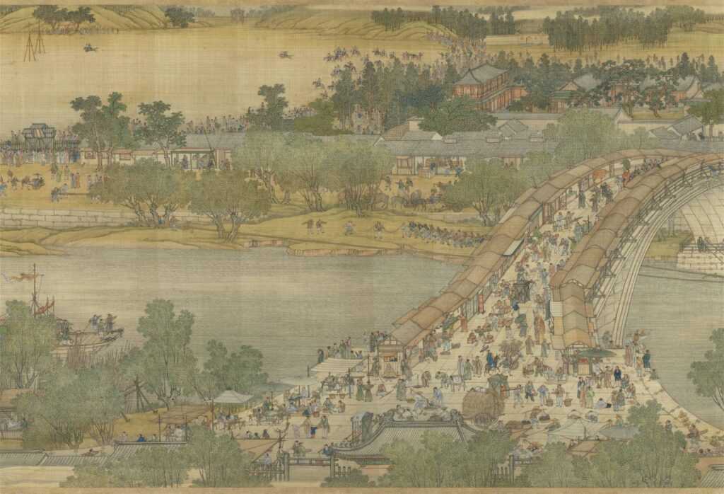 ▲故宮國寶文物「清明上河圖」格外引起關注。（圖/故宮 提供）