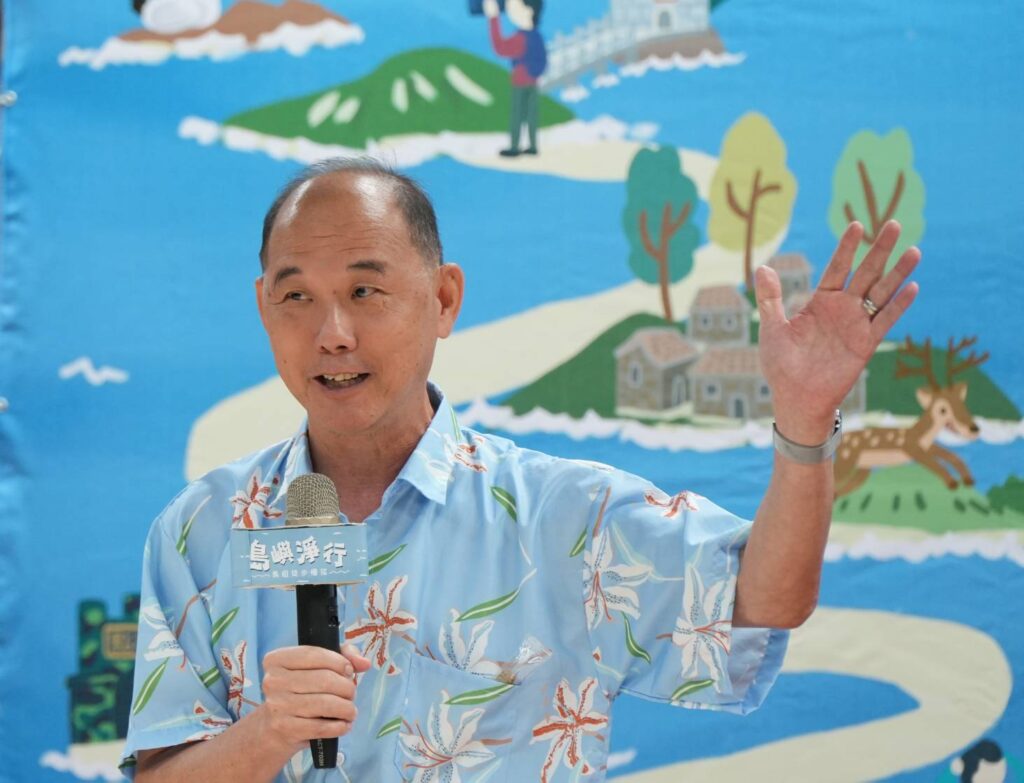 ▲觀光署主任秘書方正光致詞時肯定慢旅活動的意義與必要性。(記者 辛澎祥/攝)
