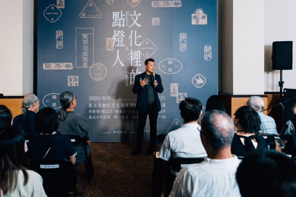 ▲臺北市文化局局長蔡詩萍致詞時表達對特展活動的支持與推崇。(圖/臺北市文化局 提供)