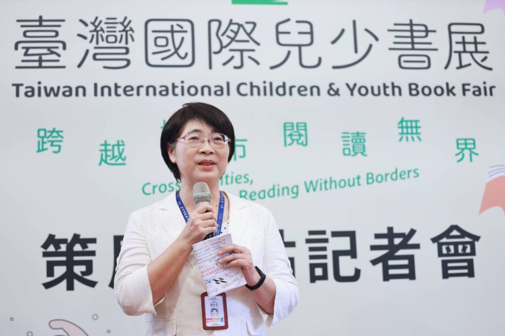 ▲臺中市政府文化局局長陳佳君強調閱讀是臺中最美的城市風景，首屆書展在臺中舉辦，意義重大。（圖/文化部 提供）