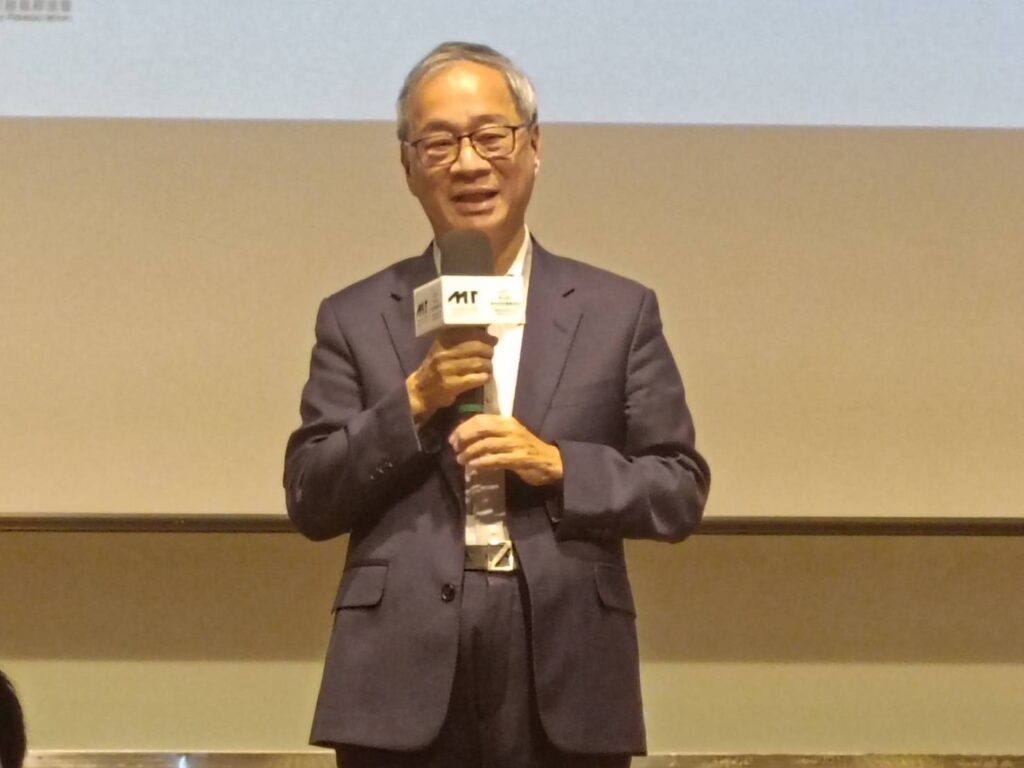 ▲文化部長李遠致詞時表達對MIT新人與原住民藝術家的正面肯定，並期許他們在創作領域堅守信念，開創契機。（記者 辛澎祥/攝）