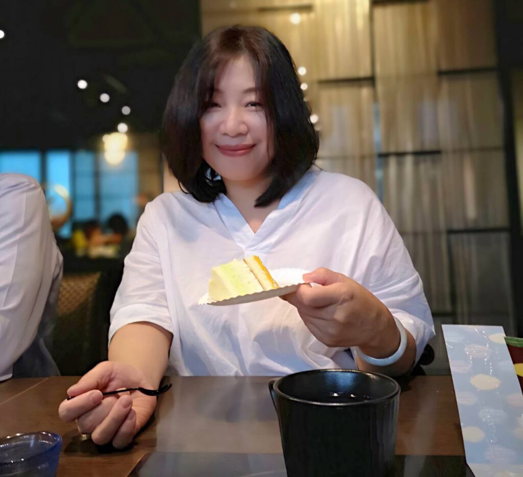 ▲呂瓊慧個性開朗,藝術生命充滿豁達與熱情。(圖/呂寶毅 提供)