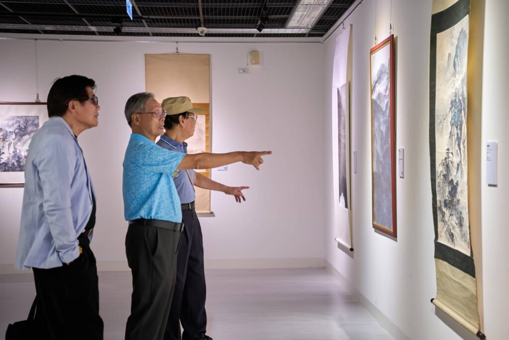 ▲南部藝文界人士對國父紀念館的館藏作品給予正面評價。(圖/國父紀念館 提供)