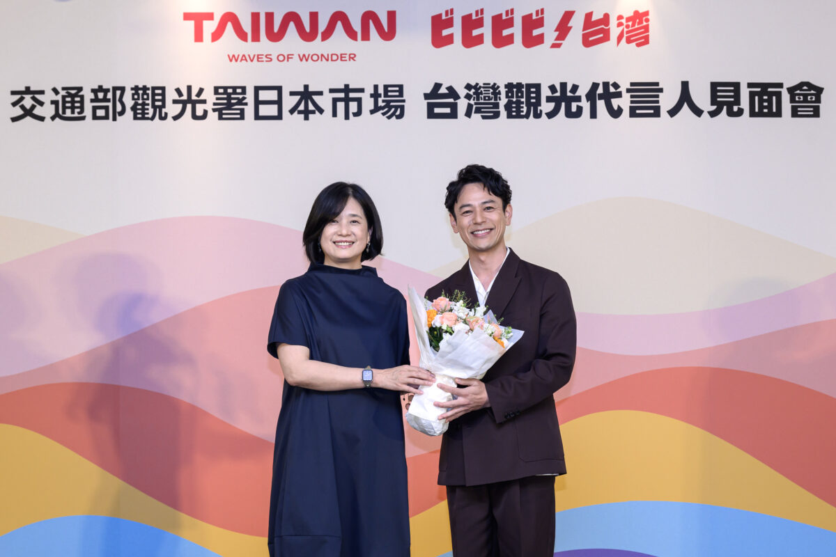 日本國民男神妻夫木聰  再任觀光署日本市場代言人  為臺灣拚觀光  臺日粉絲雀躍