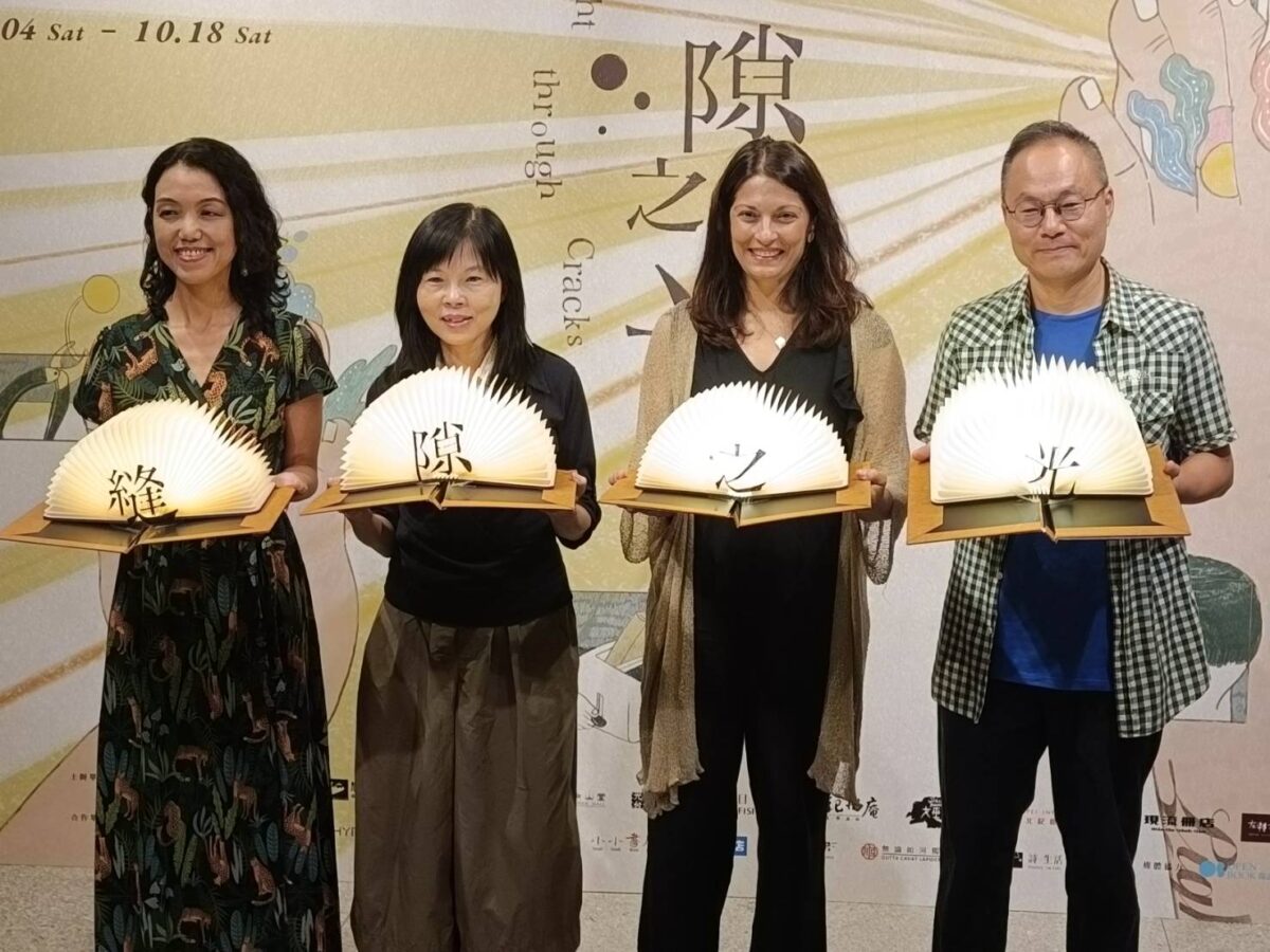 縫隙之光  無窮希望  2025臺北詩歌節將起跑  駐市詩人柯琳娜歐博阿耶現身駐足  文采繽紛