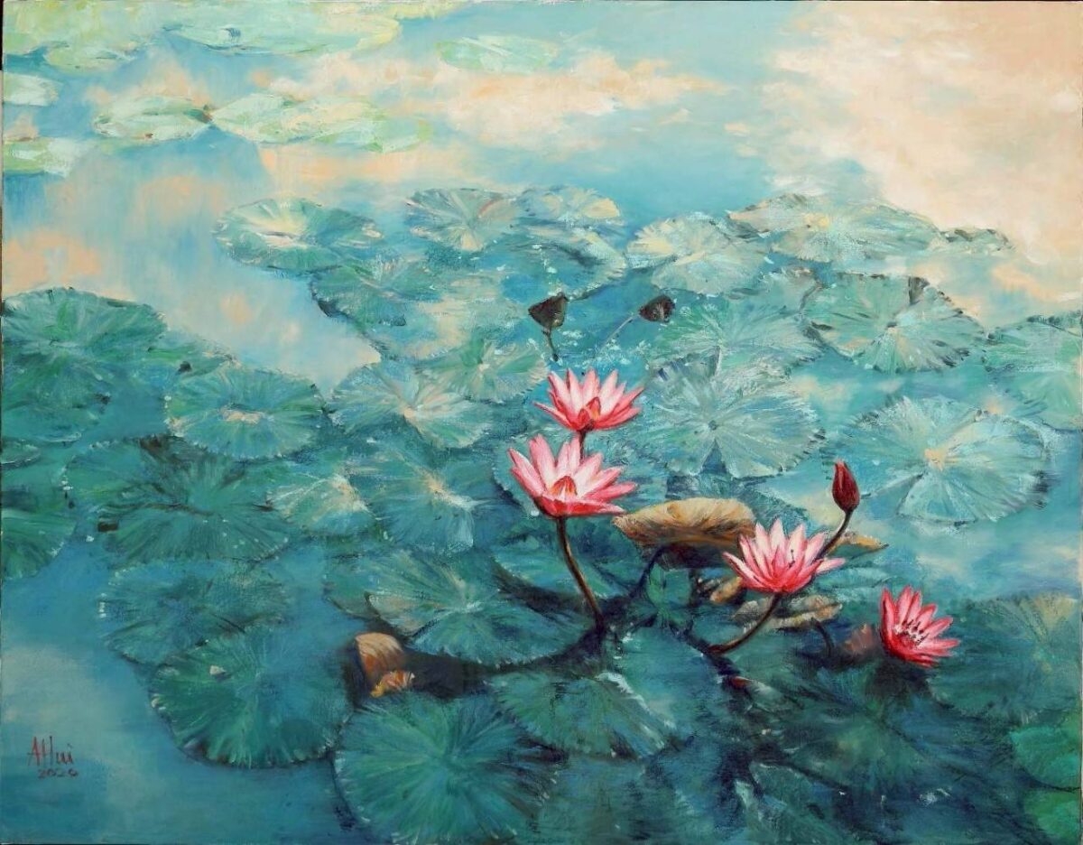 溫柔如光  地久天長  呂瓊慧油畫粉彩創作  看見生命的堅毅與質美  多彩人生故事盡在眼前