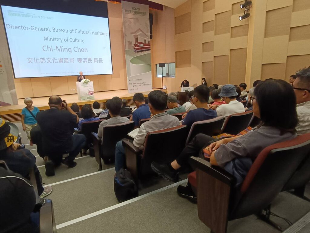 ▲國際論壇的會場顯得座無虛席，場面相當熱烈。（記者 辛澎祥/攝）