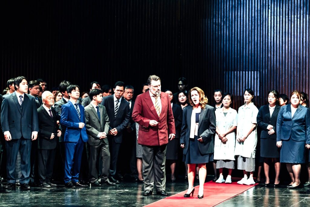 ▲華格納歌劇《羅恩格林》在衛武營盛大演出。(圖/衛武營國家藝術文化中心提供，攝影陳建豪)