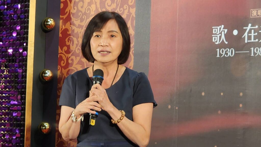 ▲傳藝中心主任陳悅宜對活動的策畫與推出,感到肯定與期待。(記者 辛澎祥/攝)