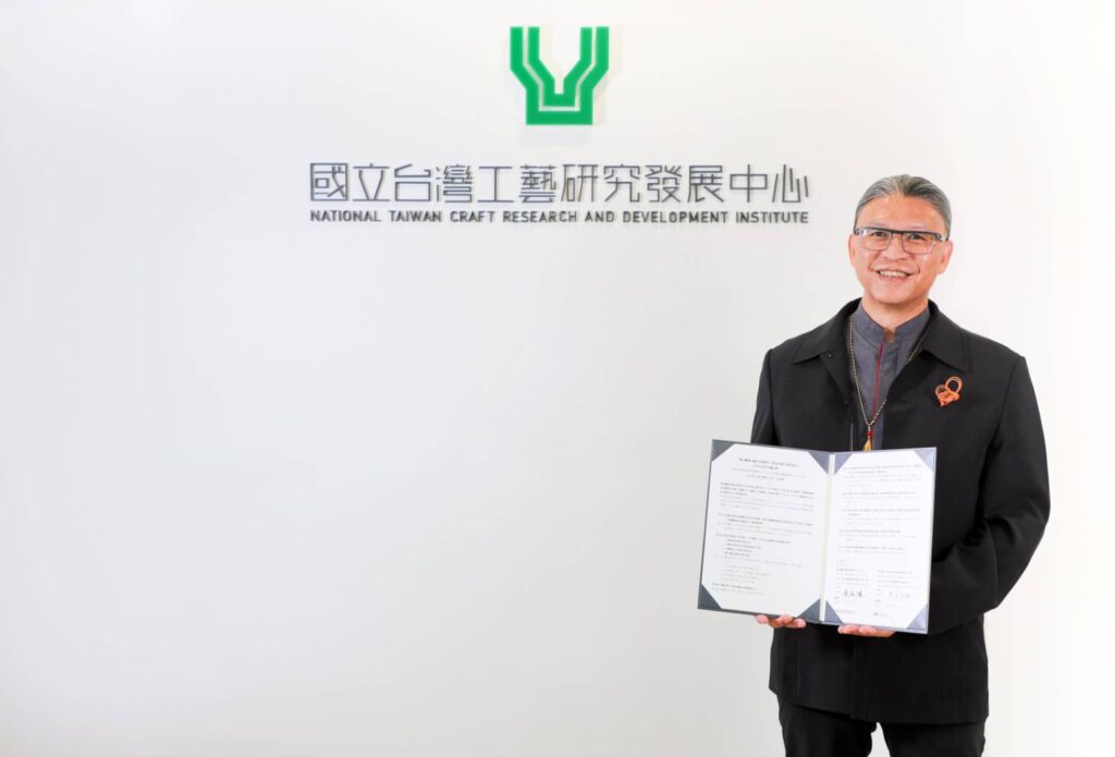 ▲工藝中心主任陳殿禮表示，這次與日本工藝界的合作交流，是一場技術與學理的深層對話。（圖/工藝中心 提供）