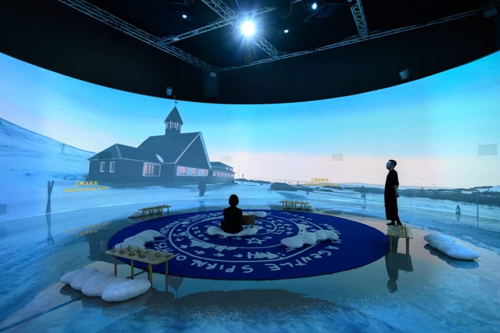 ▲國美館推出天空寫下的故事，開啟觀者來一場沈浸式旅程。（圖/國美館 提供）