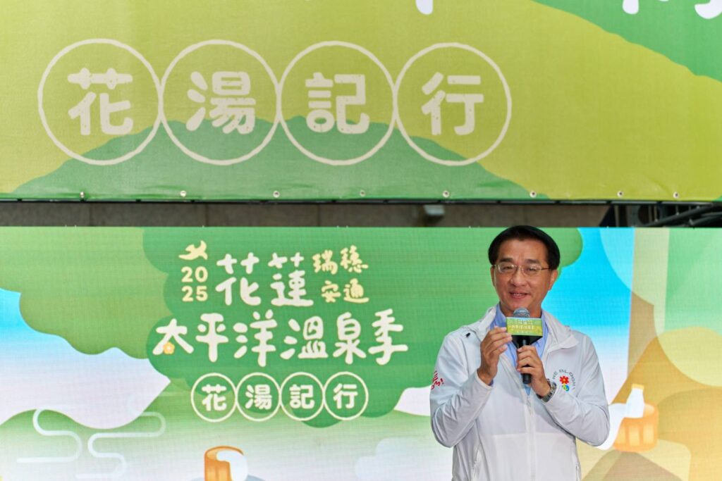 ▲花蓮縣政府觀光處長余明勳,期待民眾能多到花蓮旅遊,絕對是物超所值,收獲滿滿的結果。(記者 辛澎祥/攝)