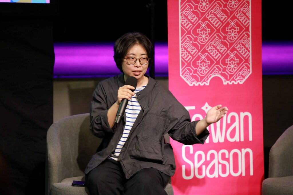 ▲表演團體代表發表感言，述說歐洲行的旅程際遇。（圖/文化部 提供）