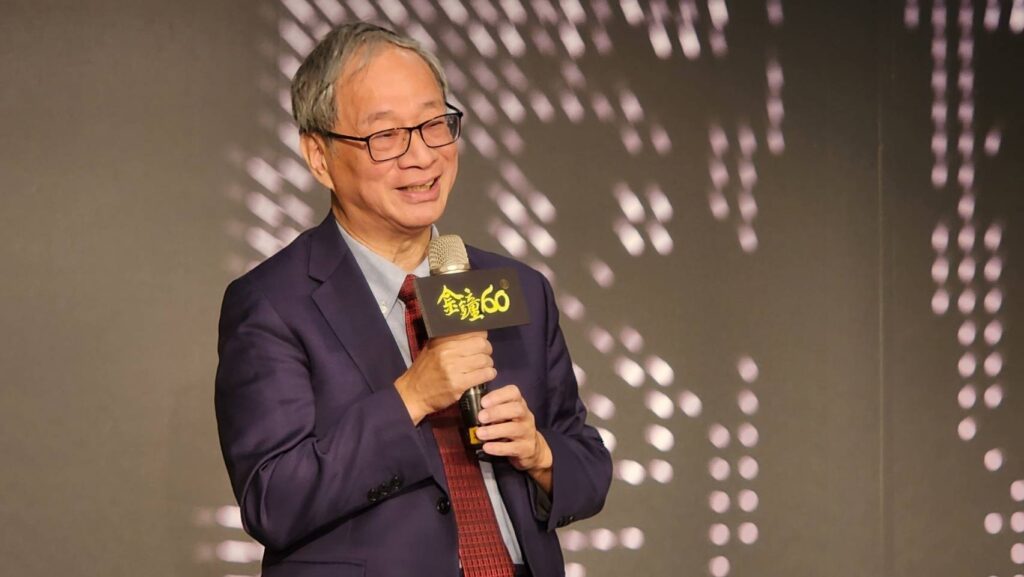 ▲文化部長李遠致詞時訴說著廣播電視金鐘獎的發展歷程,以及他所難忘的故事。(記者 辛澎祥/攝)