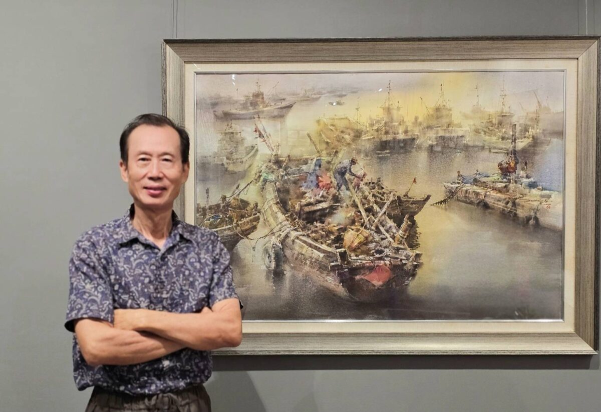 追求有  享受無  蘇益家從水韻風華到雲淡風輕  2025金門個展在歲月靜好中找到快意自在