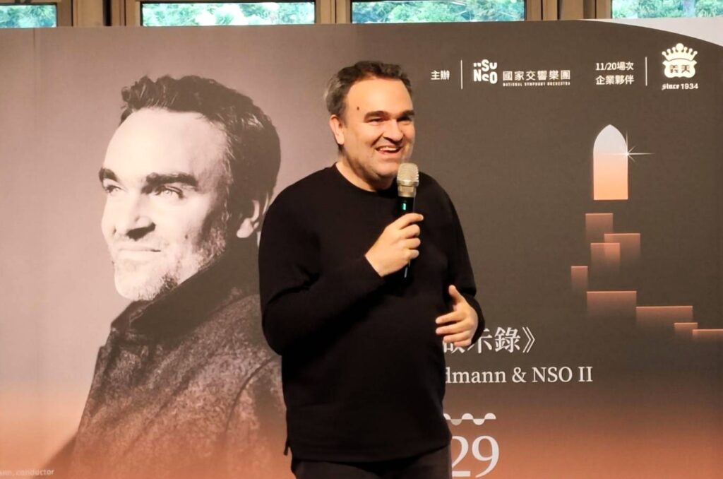 此次來臺，全方位音樂家魏德曼將帶來三場備受矚目的演出。（記者 陳安婷/攝）