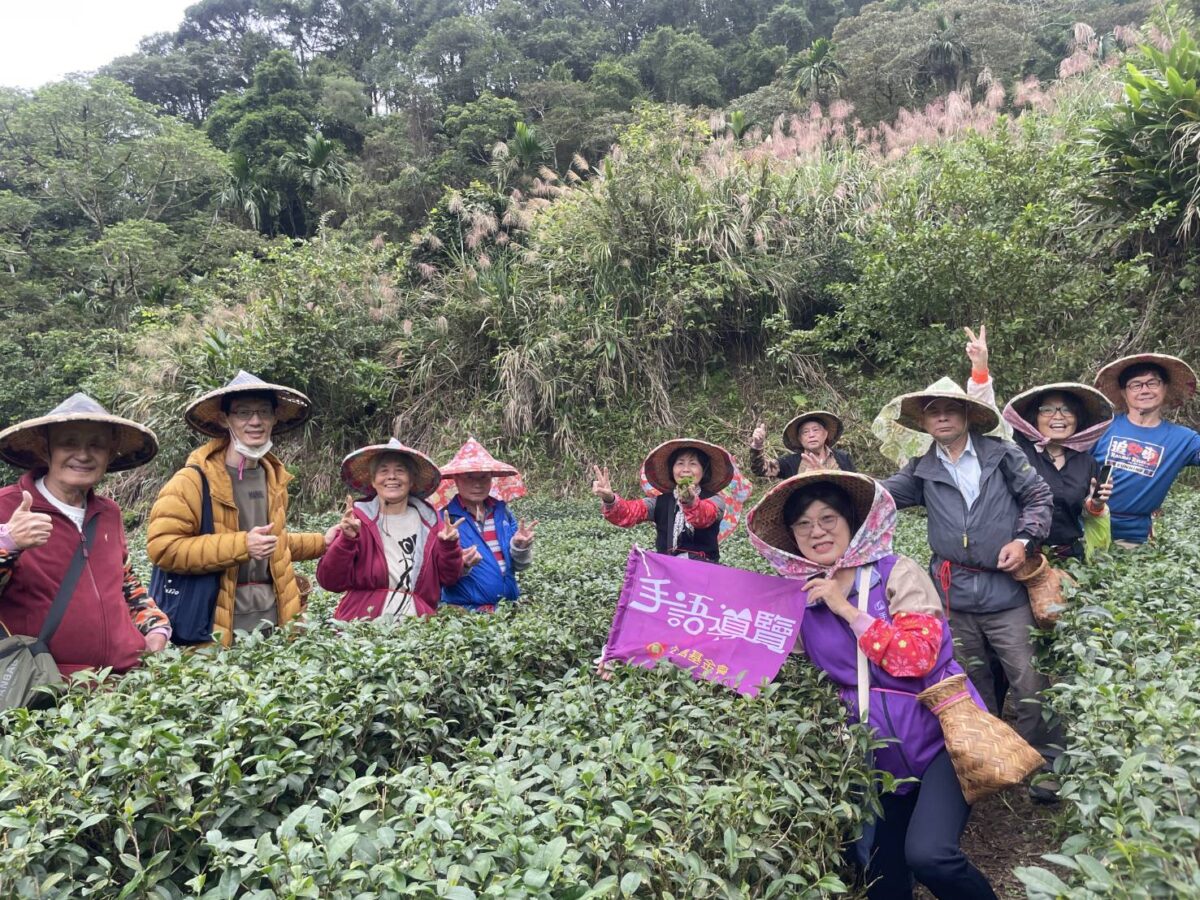 坪林茶博館茶山手語導覽一日遊  多重感官體驗茶文化
