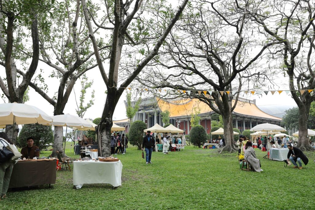 113年國父紀念館辦理市集活動情況。（圖/國父紀念館提供）