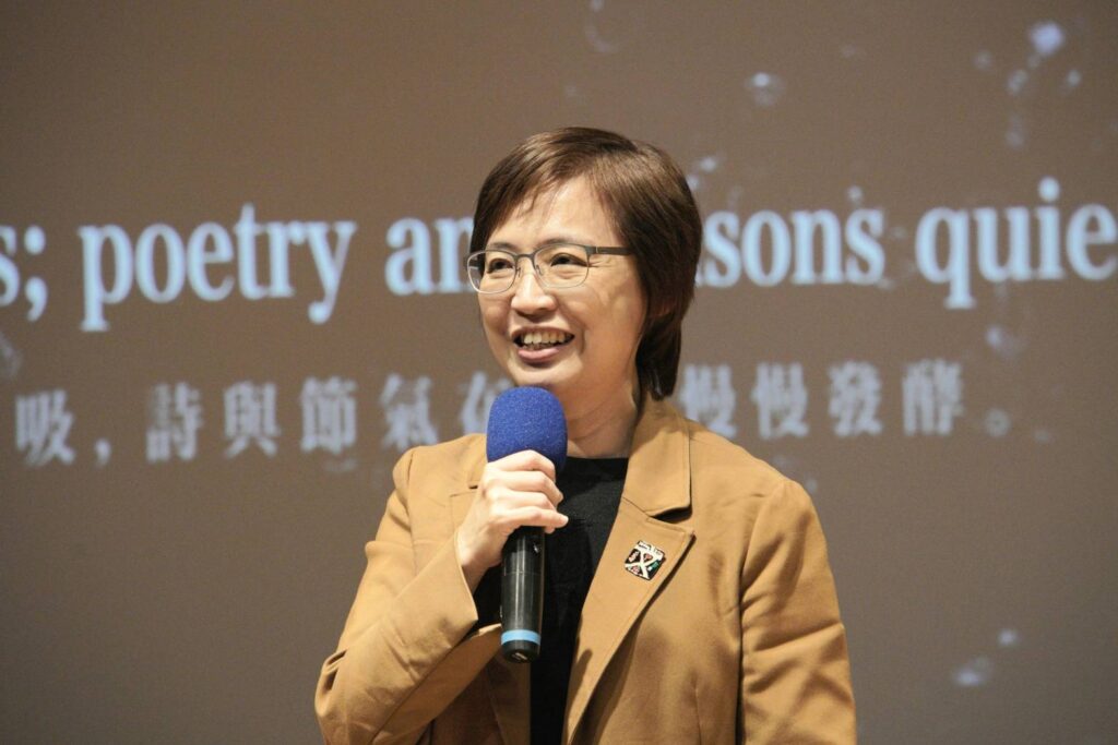 ▲臺文館館長陳瑩芳致詞時表示,首屆臺灣作家節以跨域展演呈現臺灣文學的新未來。(圖/臺文館 提供)