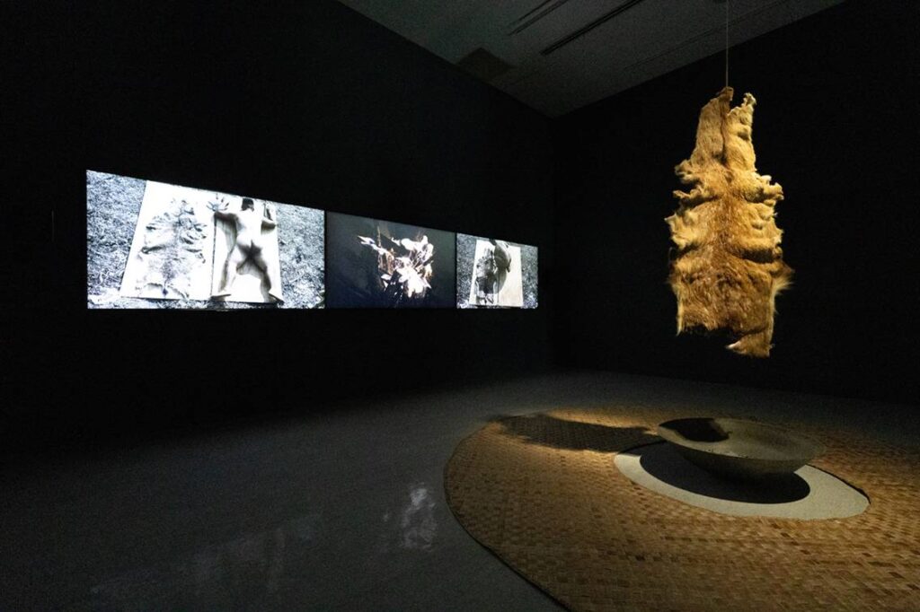 ▲國美館主辦「黑水-2025臺灣美術雙年展」，作品具當代性與多面向。（圖/國美館 提供）