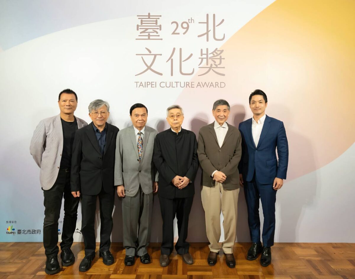 隱地  何政廣獲頒第29屆臺北文化獎  半世紀耕耘出版發行與文化推廣  滋養臺北的文化根基