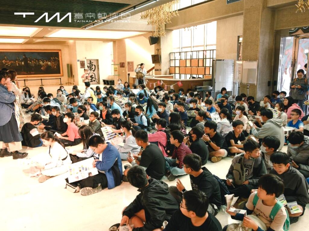 臺南藝術節教育推廣成果豐碩。(圖/文化局提供)