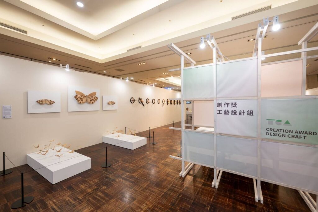 ▲工藝中心展出的創作獎工藝作品。（圖/工藝中心 提供）