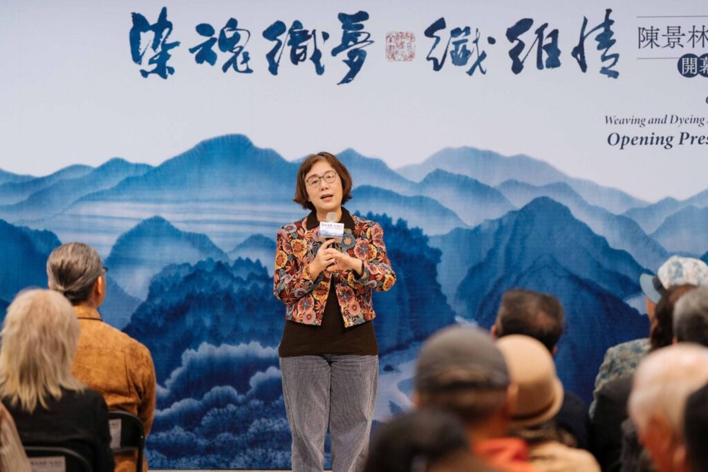 ▲文化部次長王時思肯定工藝大師陳景林在工藝創作領域的貢獻與成就。（圖/文化部 提供）