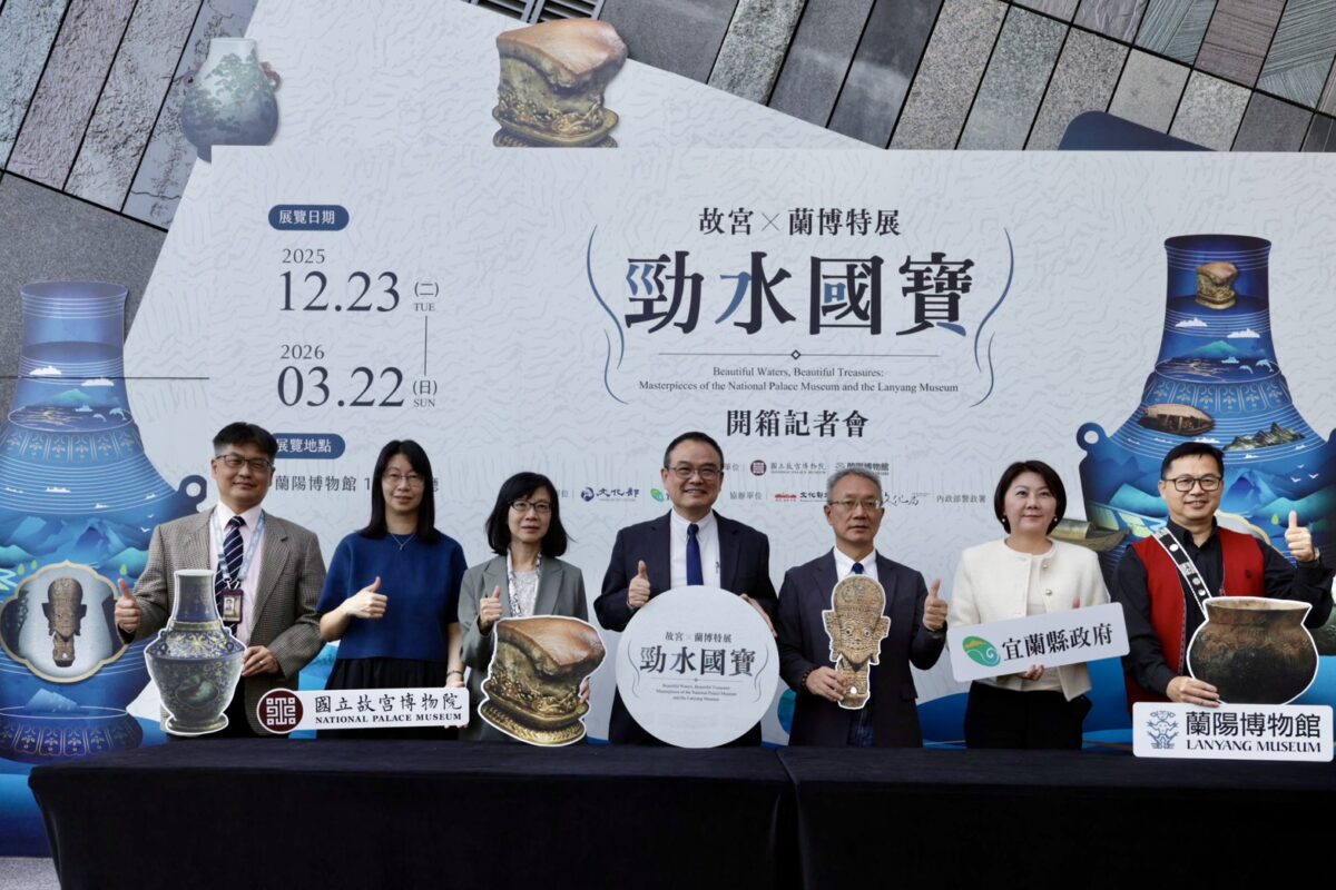 故宮國寶前進宜蘭   人氣文物肉形石蘭陽博物館登場