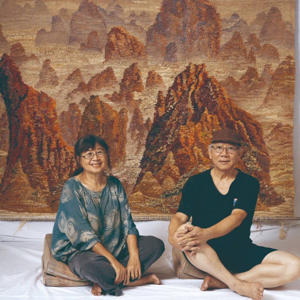 ▲陳景林老師（右）與馬毓秀老師於公於私，默契十足。（圖/陳景林 提供）