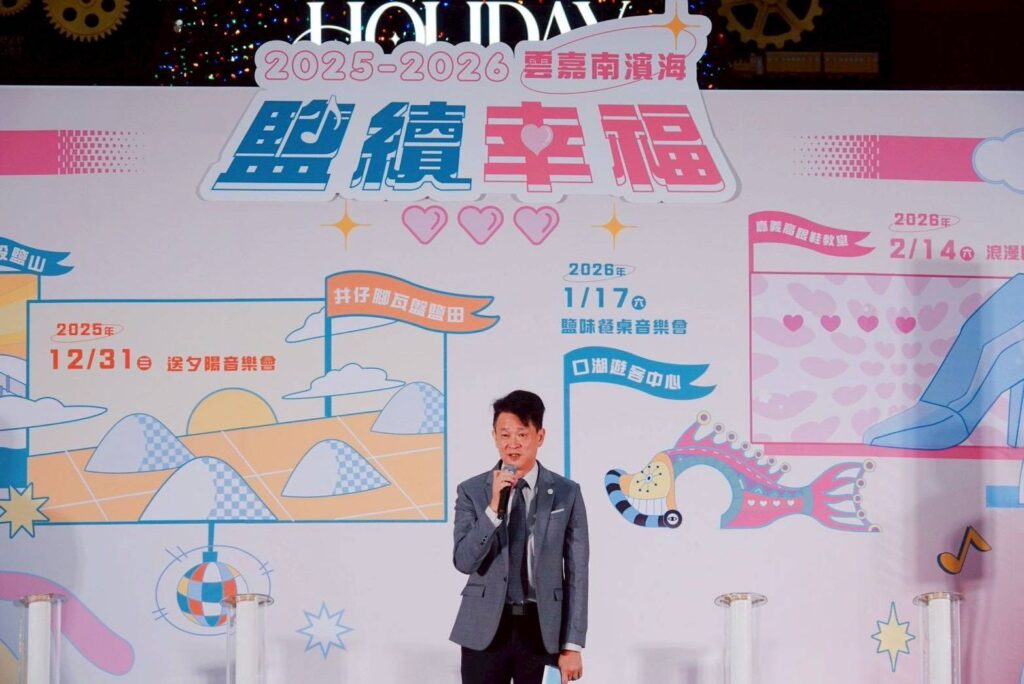 ▲觀光署副署長黃勢芳為活動行銷，勇於站在第一線。（圖/觀光署 提供）