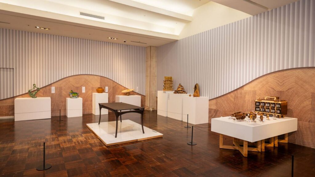 ▲新光三越臺南新天地推出臺灣工藝獎特展，備受矚目。（圖/工藝中心 提供）