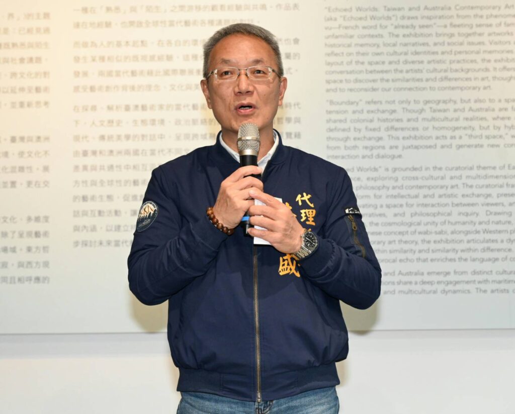 ▲宜蘭縣政府代理縣長林茂盛在開幕式上致詞。(圖/宜蘭文化局 提供)